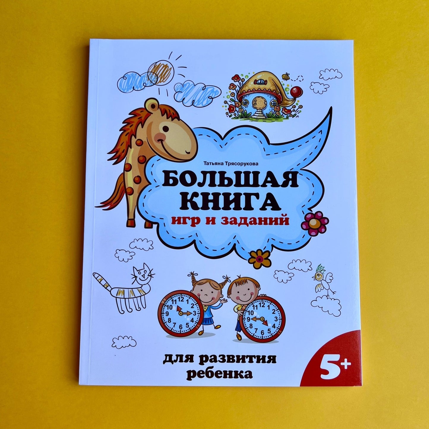 Большая книга игр и заданий 5 лет